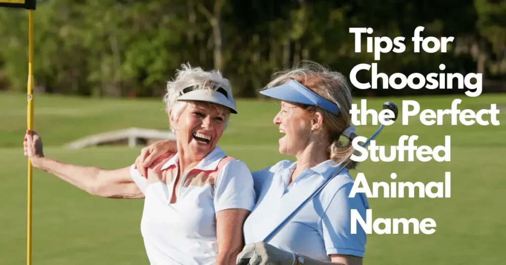 Talking two woaman about tips how to choose funny golf team name